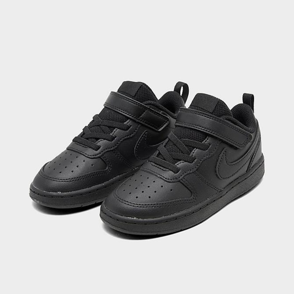 Nike Court Borough Low 2 in black Toddler Shoes size 5C - Picture 1 of 16